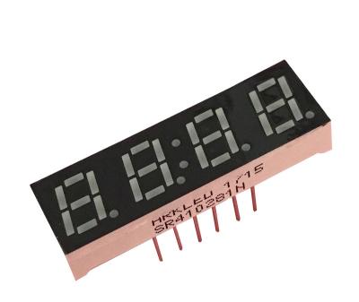 China Indoor 0.25 Inch / 4 Digits Led Small Size Digital Clock Display en venta