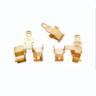 China Wholesale ready to ship all kinds of plug switch copper stamping parts G0107 for sale