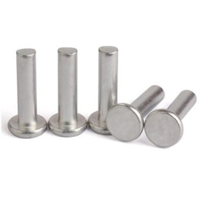 China Stainless Steel Manufacturer Customized Flat Head Semi Tubular Aluminum Rivets for sale