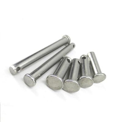 China Customization Stainless Steel Tubular Punch Rivets Flat Head Stainless Steel Half for sale