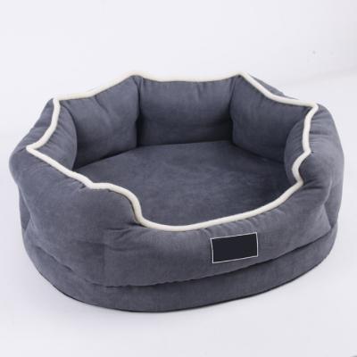 China Travel Pet Bed Soft Non-Slip Outdoor Cat Dog Bed Manufacturer for sale