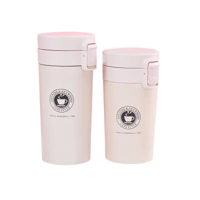 China Sustainable Stainless Steel Coffee Mug Insulated Car Exterior Gift Customizable Logo 300ml 400ml for sale