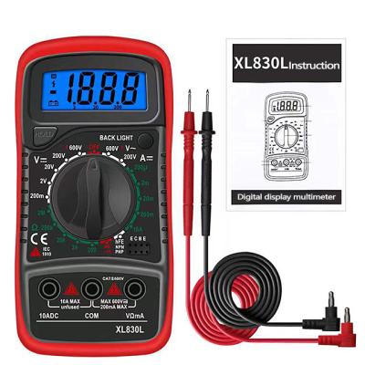 China Handheld Digital Multimeter XL830L Multimeter Digital Display Meter No Batteries M3-XL830L for sale