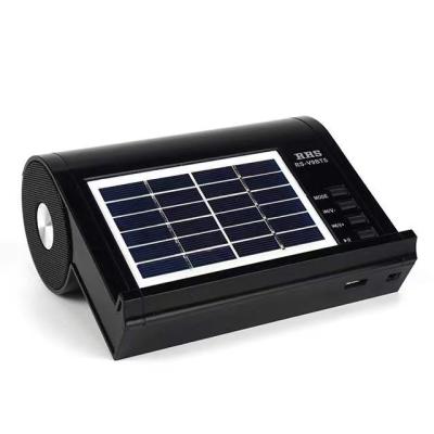 China PORTABLE Ear Plug with Solar Panel, High Quality Plug-in Board Bluetooths Speaker Function High Quality Radio for sale