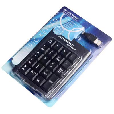 China Plug and Play USB Keypad 19 Wired Numeric Keys, Free Asynchronous Switch, No Drive Keypad for sale