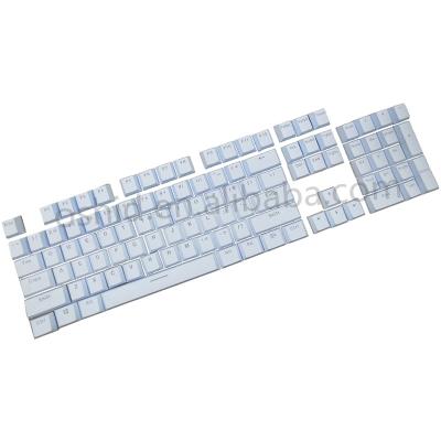 China Computer Keyboard 104 Key PBT Double Shot English/Korean Keycaps Backlit With Cherry Profile For Mechanical Keyboard for sale