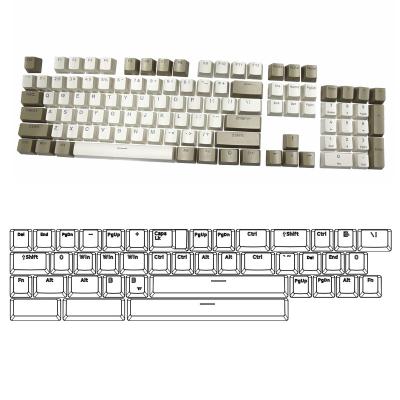 China Computer Keyboard ABS Full Set Keycap OEM Profile Support 61 64 68 84 87 Keycap for sale