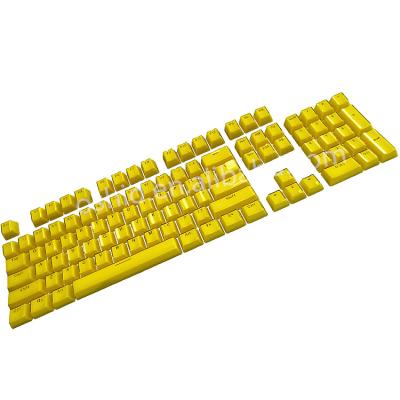 China Computer Keyboard 104 Keys Keycap Cherry MX Backlit Crystal Keycaps For Mechanical Keyboard for sale