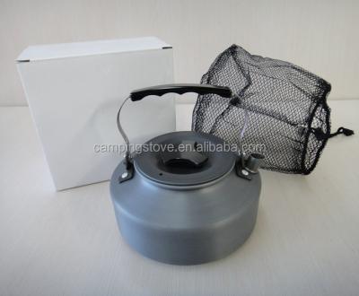 China Portable Outdoor Mountaineering Accessories 1L Aluminum Alloy Teapot For Sale for sale