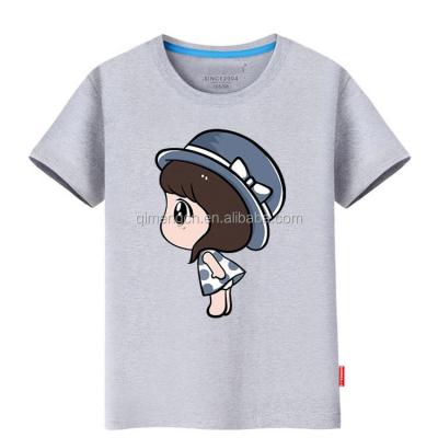 China Beautiful Fashion Top Attractive Style Anti-pilling Design Women T-shirt for sale