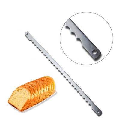 China Hotels 275mm 280mm 300mm Electric Serrated 365mm Serrated Bread Knife For Bread Slicer Machine for sale