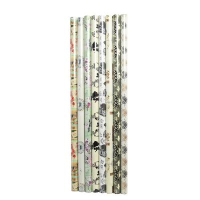 China Fresh flower greaseproof wrapping paper, printing logo custom lwc wrapping paper for sale