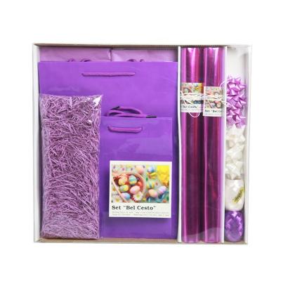 China Classic Moisture Proof Easter Cellophane Paper Gift Wrapping Set for sale