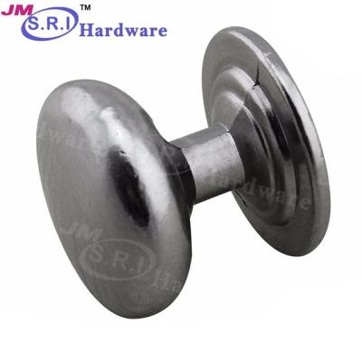 China Fashional Cabinet Stools Modern Shape Aluminum Flat Door Knob For Wooden Doors for sale