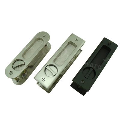 China High Quality Security Stainless Steel Zinc Alloy Sliding Door Flush Lock for sale