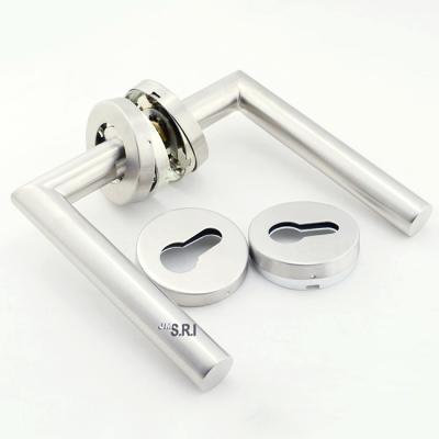 China Waterproof Zinc Alloy Material Glass Door Handles For Aluminum Fire Rated Door Handles for sale