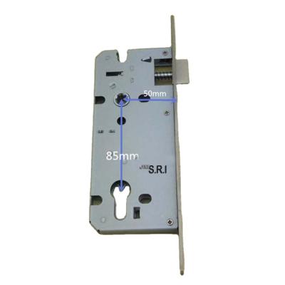 China 304 Stainless Steel Strike Plate +Iron Body Good Quality 85*50mm Mortise Security Door Lock for sale