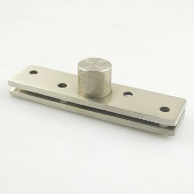 China Modern Door Hardware Accessory Metal 304 Stainless Steel Corner Swing Door Pivot Hinge for sale