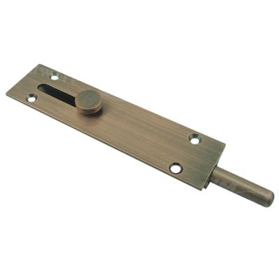 China Modern Brass Material Antique Copper Finish Spring Latch Turn Bolt for sale