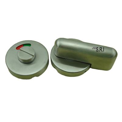 China Wholesale Stainless Steel Door Locks Thumb Turn Lock,Toilet Cubicles Door Lock for sale