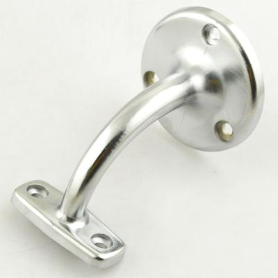 China Modern Cheap Price Zinc Alloy Handrail Bracket For Wooden And Vertical Handrail Brackets for sale