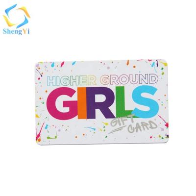 China High Quality Printed PVC PET ABS Custom Code PVC Card Play Store Plastic Gift Certificate card_holder_plastic for sale