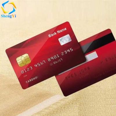 China PVC PET ABS BL7442 good quality business contact popular custom printing plastic smart card for sale