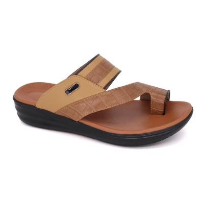 China Factory Wholesale Arab Slipper Fashion Men's PU Sandals Arab Shoes Damping for sale