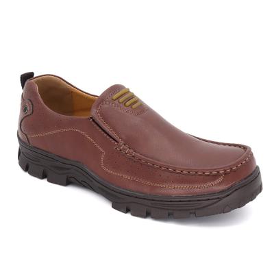 China Factory Anti-slippery Men Work Safety Shoes Fashion Slip -ons Increasing Shoes for sale