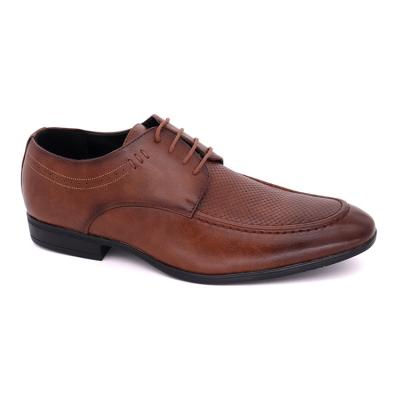 China Anti-Slippery Oxford PVC Sole Embossed PU Leather Men's Stylish Shoes for sale