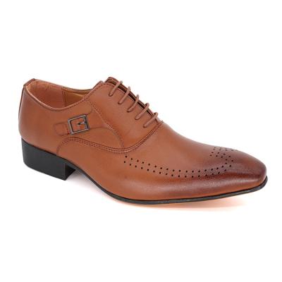 China Factory Made Custom Made Oxford Brogues Men's Stylish Shoes Anti-Slippery for sale