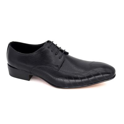 China Hot Selling Officer Anti-slippery Oxford Embossed Mens Derby Shoes for sale