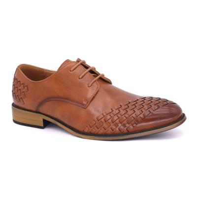 China Fashion Gentleman Derby Unique Men's Rubber Anti-slippery Stylish Shoes for sale