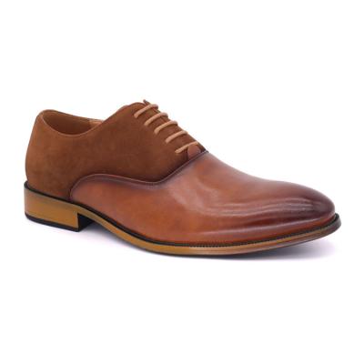 China Custom Made Stylish Shoes Anti-slippery and Oxford Shoes in Suede PU Leather for sale