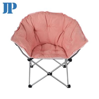 China Portable Type Moon Outdoor Round Chair, Camping Garden Chair Folding Backpack Beach Chair for sale