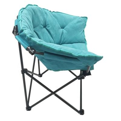 China Wholesale New Design Garden Chair Lightweight Portable Lounge Folding Moon Chairs For Adults for sale