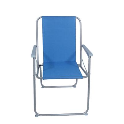 China Comfortable Back Foldable Garden Chair Beach Sea High Folding Chair for sale