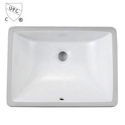 China 1813 Bathroom Products Undermount Modern Hot Basin Ceramic Sink Under Counter Basin for sale