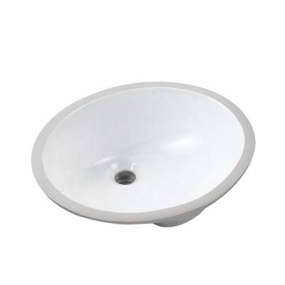 China Easy Clean Oval Wash Basin Toilet Sink Bathroom Sink Bathroom Basin For Bathroom for sale