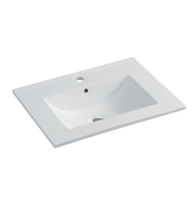 China Modern Ceramic Sink Bathroom Wash Basin For Luxury Design Cabinet Vanity Top for sale