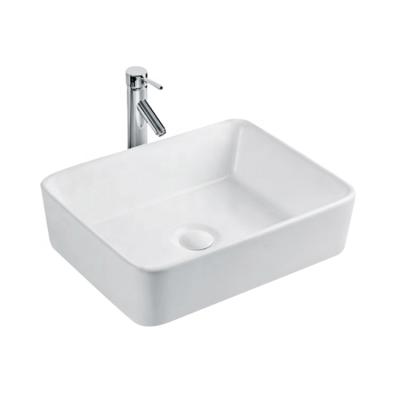 China China Manufacturer Ceramic Sanitary Ware High Tempreture White Wash Sink Above Counter Art Basin for sale