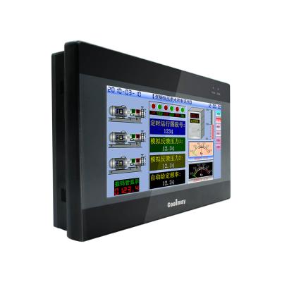 China 7inch 48 Digital I/O Combined PLC Programmable Controller Machine QM3G-70KFH-48M 217*154mm for sale