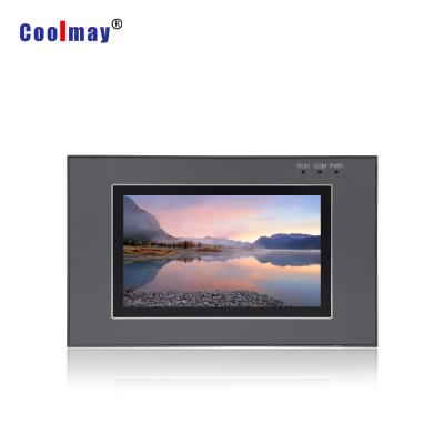 China Compact 5 inch hmi panel touch monitor EX3G-50KH-24MT-485P modbus rtu protocol PLC controller for sale