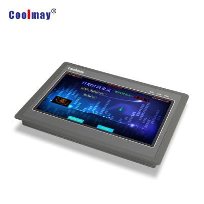 China 10 inch touch screen 12 relay outputs integrated programmable PLC with built in hmi EX3G-100HA-24MR for sale