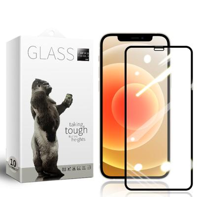 China Latest Mobile Phone Products 9H Premium High Tempered Glass Film FULL COVER HD Transparency Screen Protector For iphone 12 pro 11 Max Xs for sale