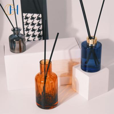 China Best Selling Home Diffuser Customs Glass Bottle Aroma Scent Air Freshener Viable Home Fragrance Reed Diffuser for sale