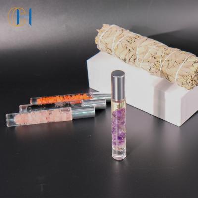 China Personal Care Crystal Oil Bottles Crystals Healing Natural Stones For Home Decoration for sale