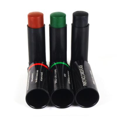 Cina Plastic outter 3Pcs Multicolor Outdoor CS Tactical Camping Paint Face Camouflage Oil in vendita