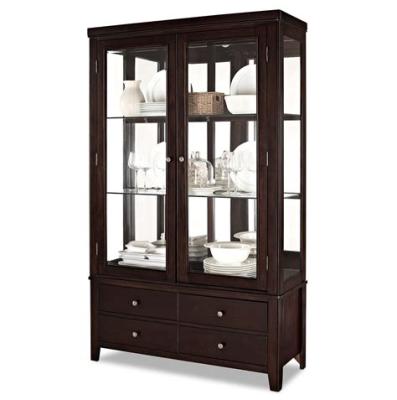 China Eco - Friendly Modern Home Furniture Storage Corner Cabinet For Display for sale