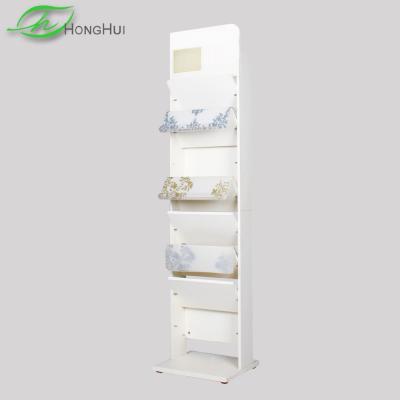 China Environmentally Friendly Customized Flooring Ceramic Tile Free Standing Display Stand For Promotion for sale